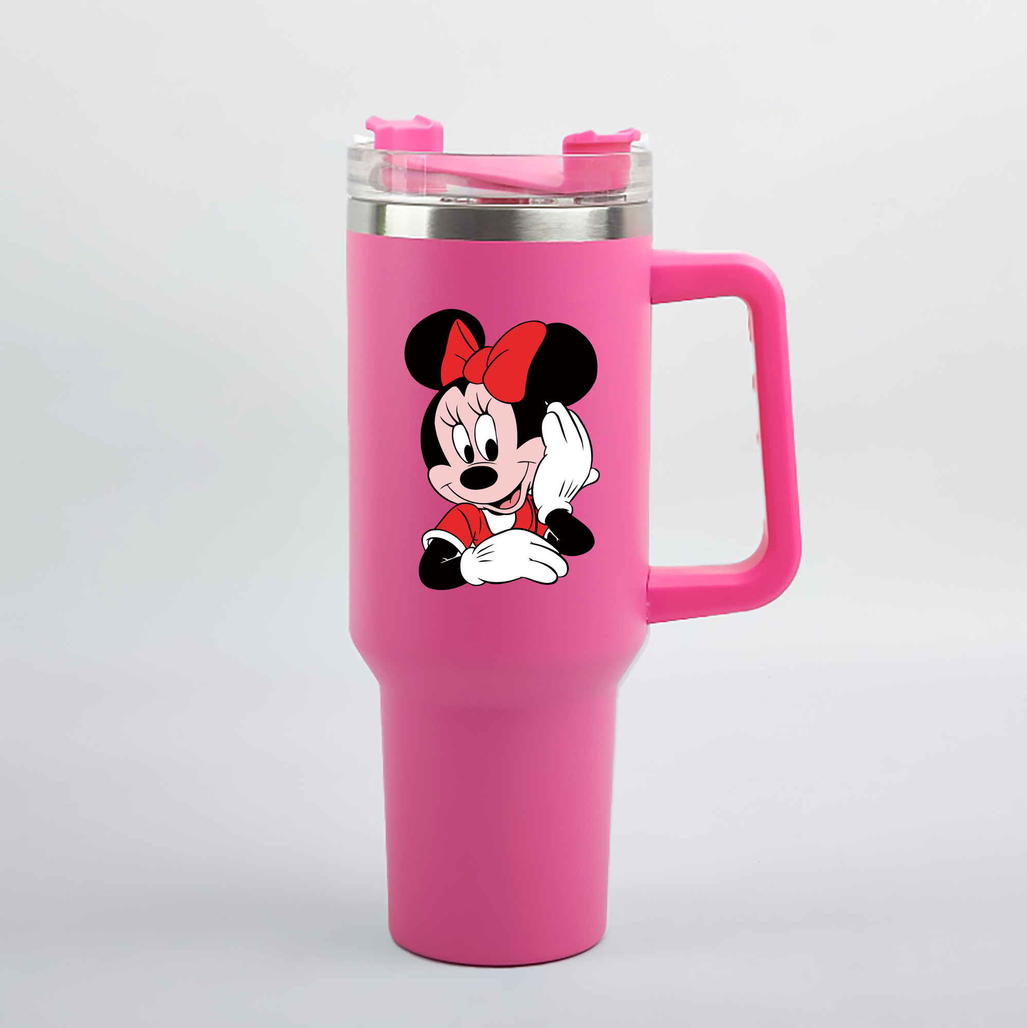 （画像用） ミッキーマウス Mickey Mouse 1200mL車用タンブラー（カラープリント）